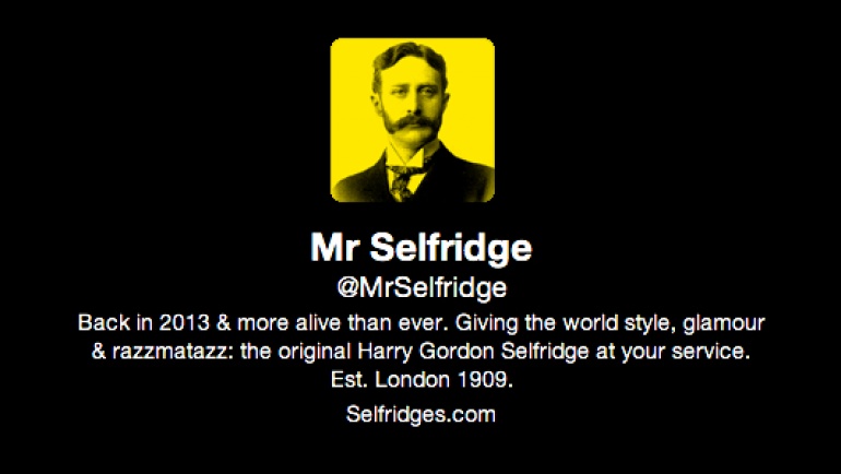 @MrSelfridge – Retail Week’s campaign of the week