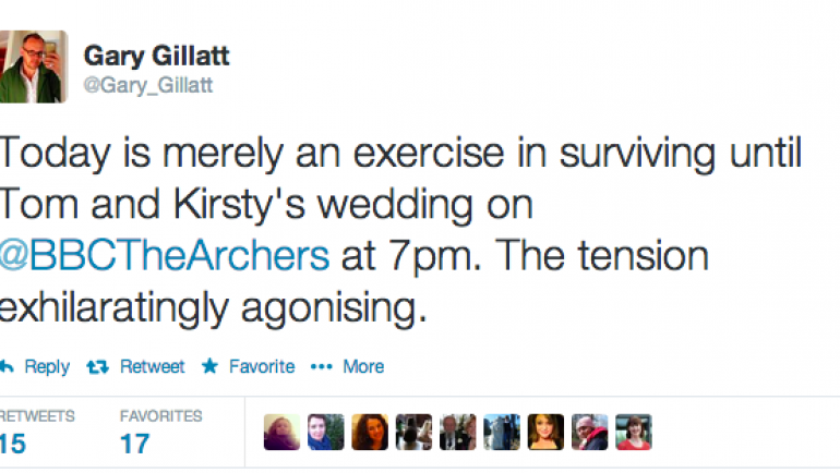 #TheArchers’ wedding lights up social media