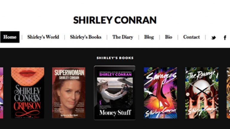 A brand new digital presence for Shirley Conran