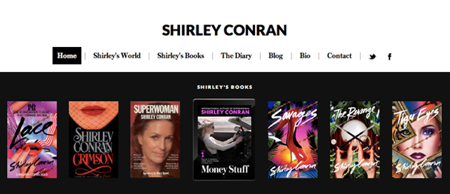 A brand new digital presence for Shirley Conran