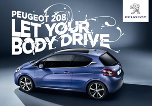 Peugeot Let Your Body Drive campaign
