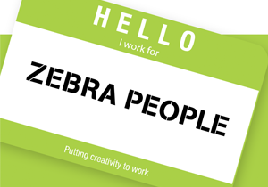 Zebra people logo
